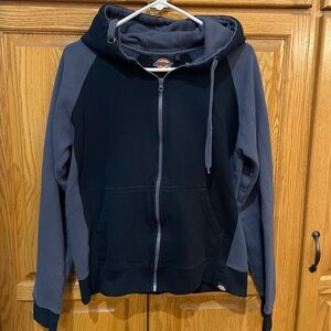 Dickies Two-Tone Black and Gray Hoodie